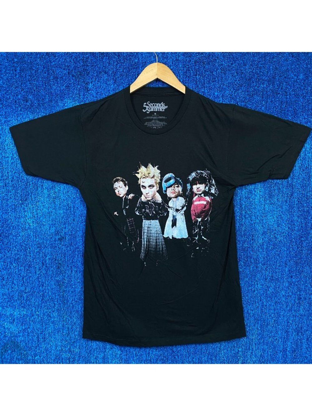 5 Seconds of Summer Everyones A Star Rock Black T-shirt Size Medium